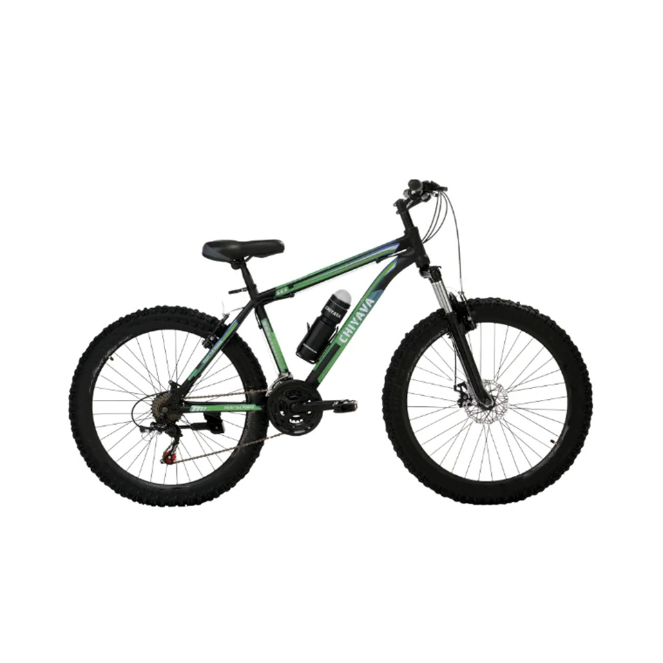 دوچرخه چیاوا مدل آکو سایز طوقه 24 اینچ رنگ مشکی کد 800889