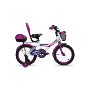 دوچرخه چیاوا مدل چیچک سایز طوقه 16 اینچ رنگ سفید بنفش کد 800892