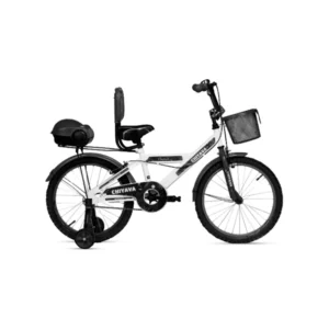 دوچرخه چیاوا مدل چیچک سایز طوقه 20 اینچ رنگ سفید بنفش  کد 801047