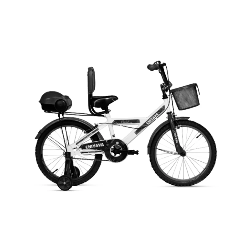 دوچرخه چیاوا مدل چیچک سایز طوقه 20 اینچ رنگ سفید بنفش  کد 801047